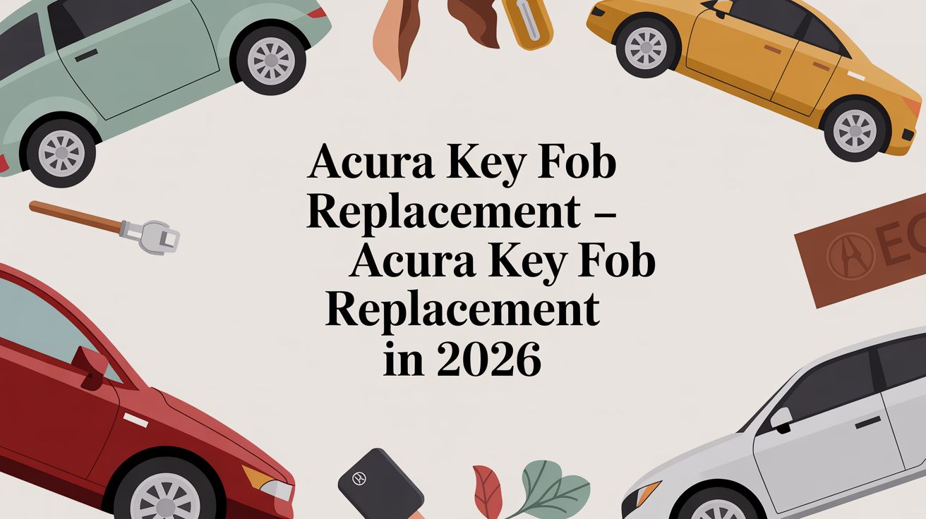 Acura Key Fob Replacement in Port St. Lucie & the Treasure Coast