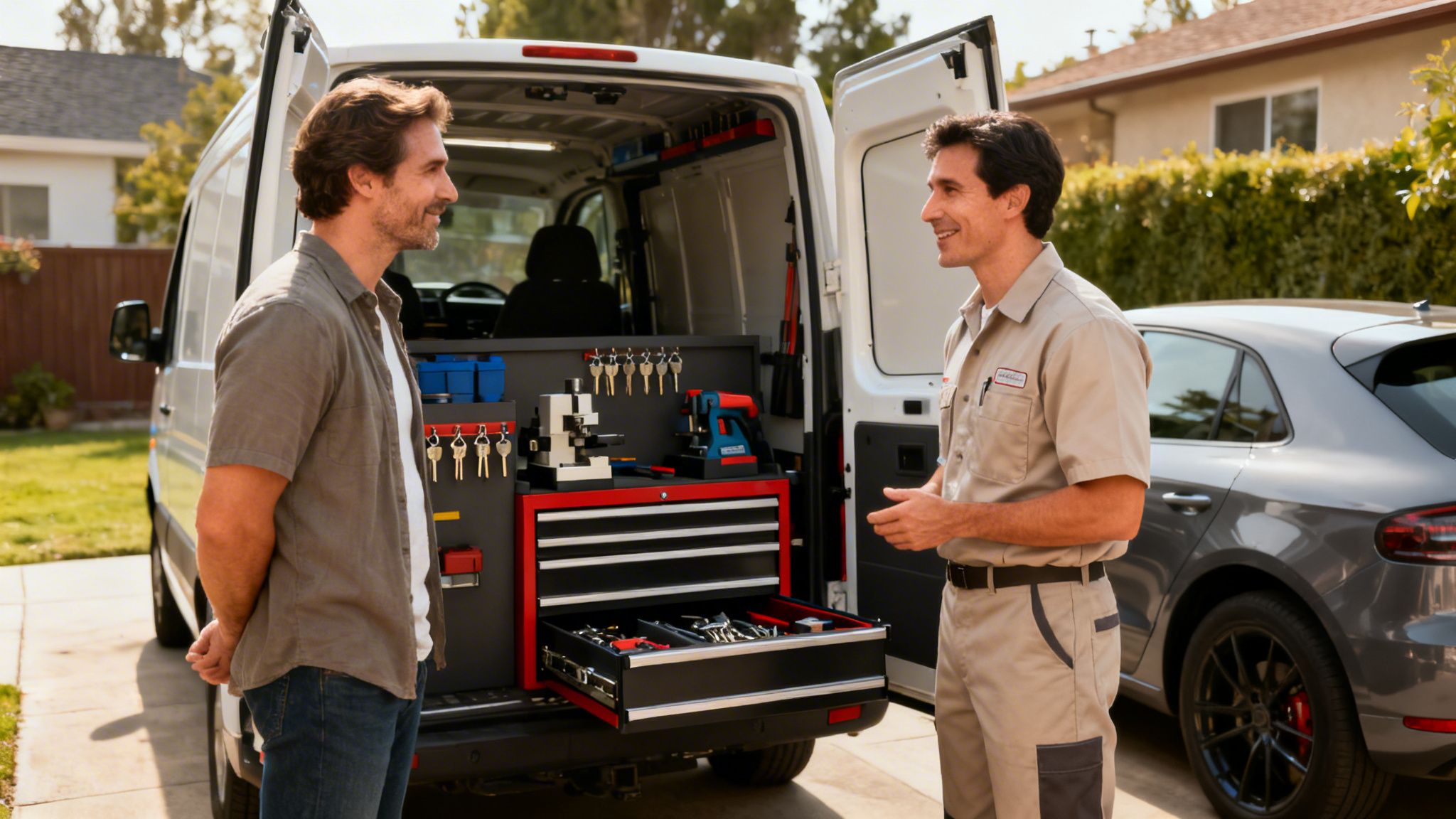 car door wont open with key